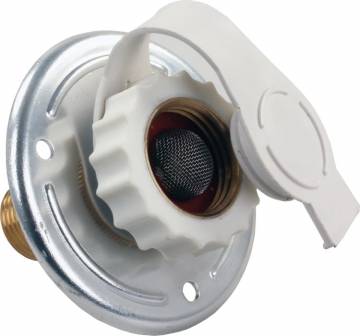JR PRODUCTS WATER FLANGE  ALUMINUM [62185]