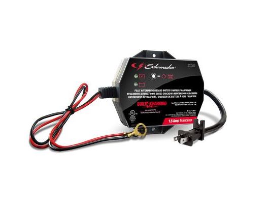 SCHUMACHER 1.5 AMP BATTERY CHARGER/MAINTAINER [SC1300]