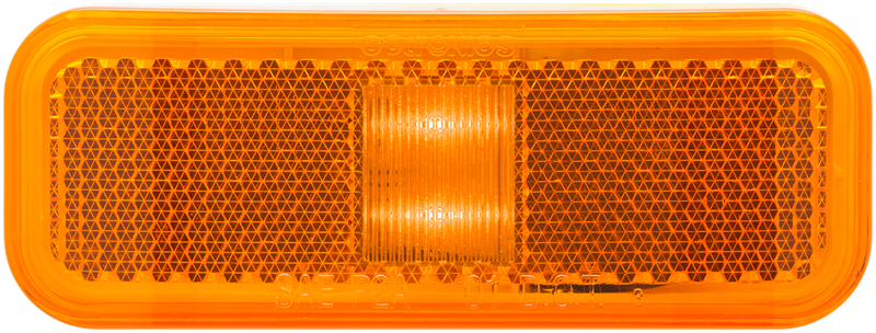 OPTRONICS LED MARK;RECT;2 DIODE;TWO WIRE;AMBR [MCL40ABP]