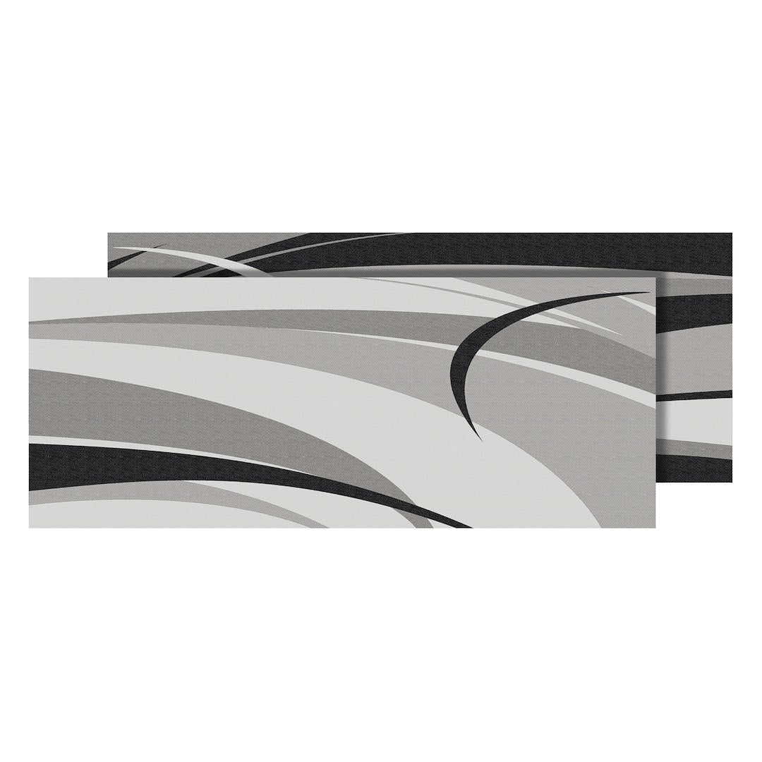 FAULKNER MAT GRAPHIC BLK/GREY 9X12 [53012S]