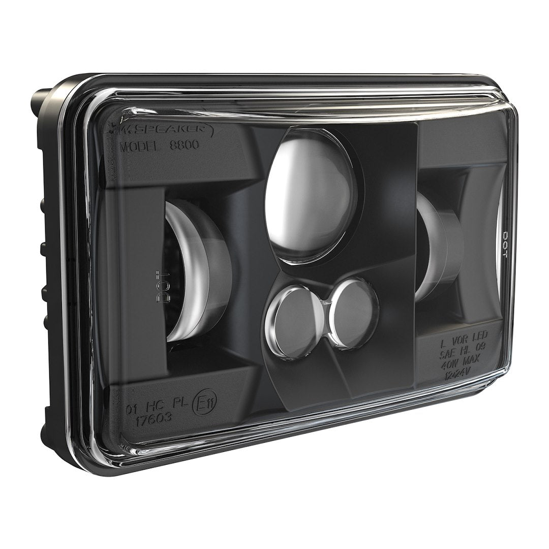 JW SPEAKER 8800EV2 12/24V LB SAE/ECE RHT BLK [0552551]