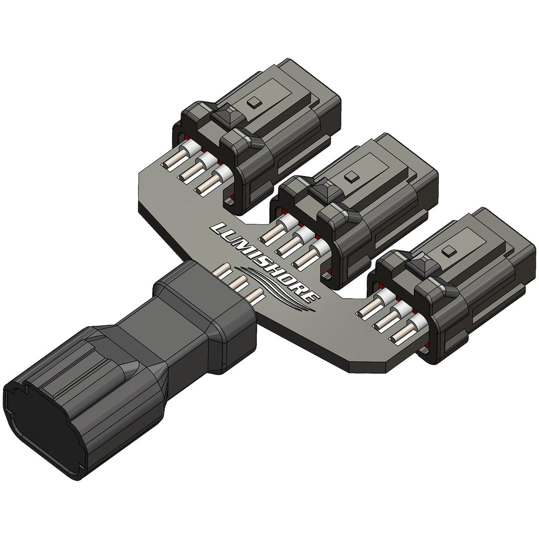 LUMISHORE US LUX- SL & NEON FLEX 3-WAY CBL SPLIT [010-14466-00]