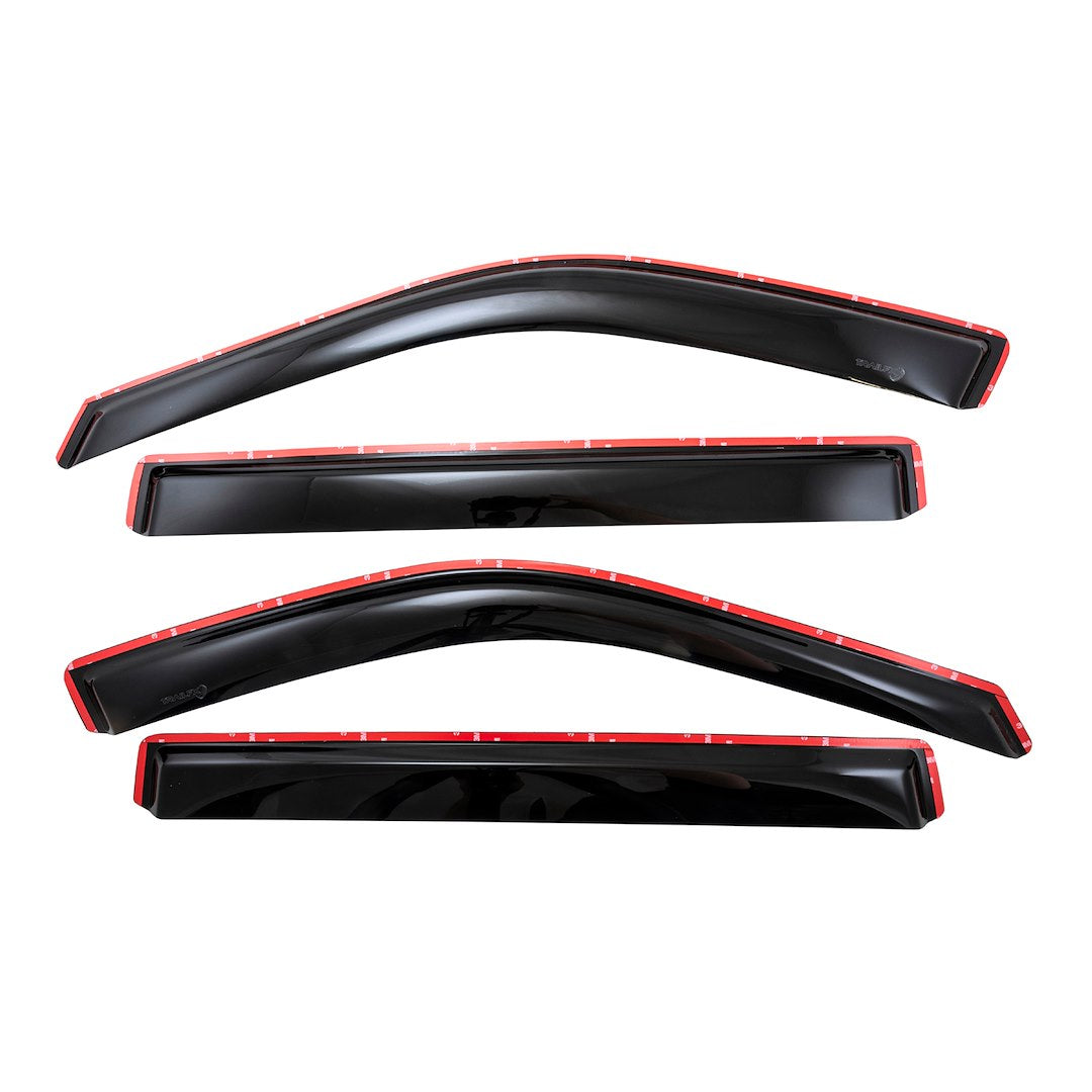 TRAILFX TFX INCHANNEL WNDW VENTS SMOKE 4PC [4888IC]