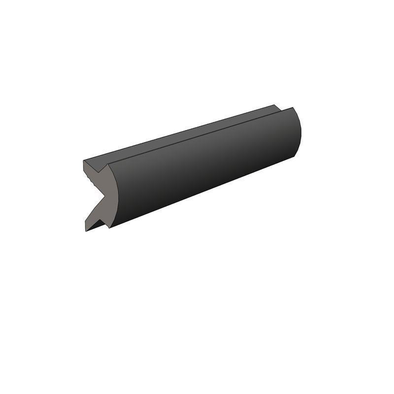 TACO METALS FLEXIBLE RUB RAIL INSERT KIT  BLACK [V12-0342BKA50-1]