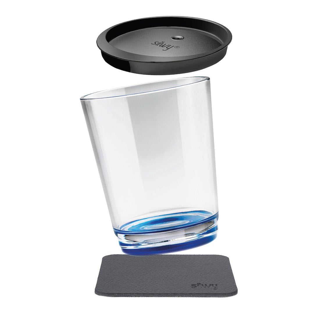 SILWY MAGNET MAG DRINKING CUP TRIPLE LUI BLUE [S025-1503-1]