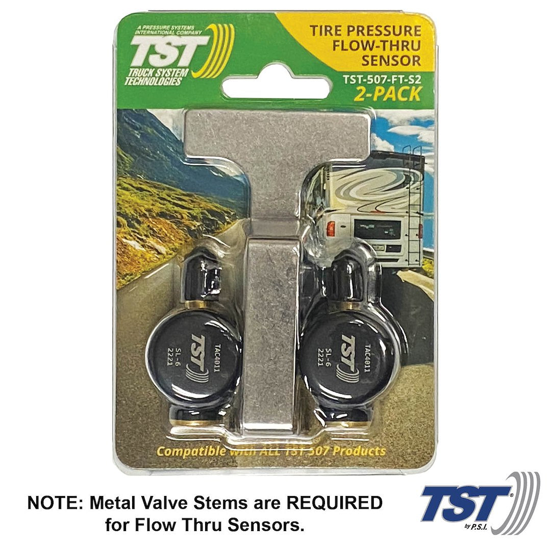TRUCK SYSTMS 2 PACK FLW-THR SNSR W/REP BATT [TST-507-FT-S2]