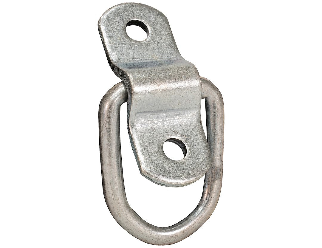 BUYERS PROD D-RING .25INWIRE W/BRKT ZNC PLT WLL [B20PKGD]