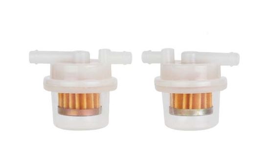 HELIX RACING 1/4' (6MM) FUEL FILTER  SM DRUM  CL [118-0904]