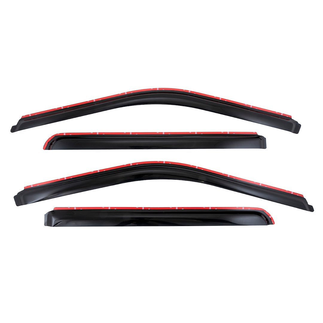 TRAILFX TFX INCHANNEL WNDW VENTS SMOKE 4PC [4381IC]