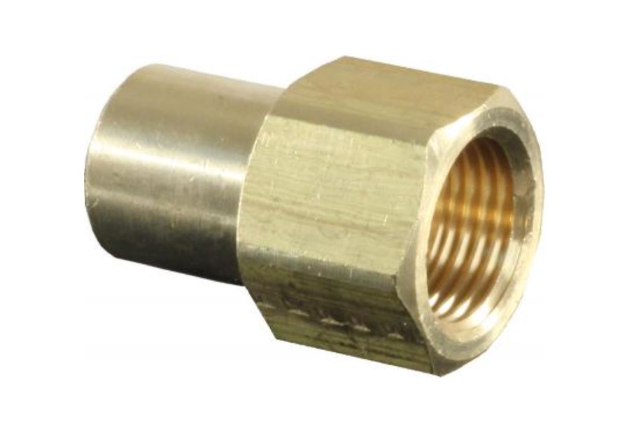 JR PRODUCTS 3/8' F FLARE TO 1/4' MPT [07-30225]