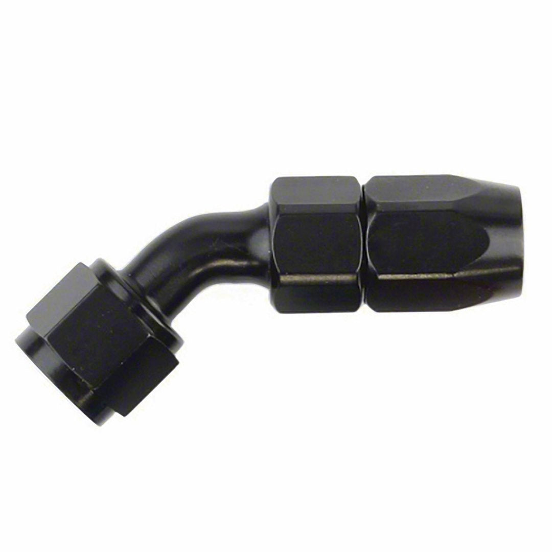 SPEEDFX -8AN X 45  BLK HOSE END [510845BK]