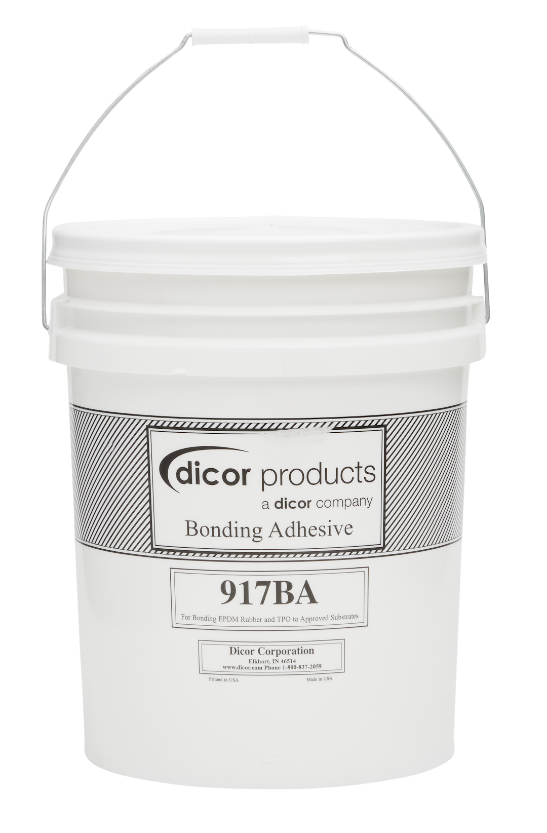 DICOR CORP WATR BASED ADHESIVE 5 GAL [917BA-5]