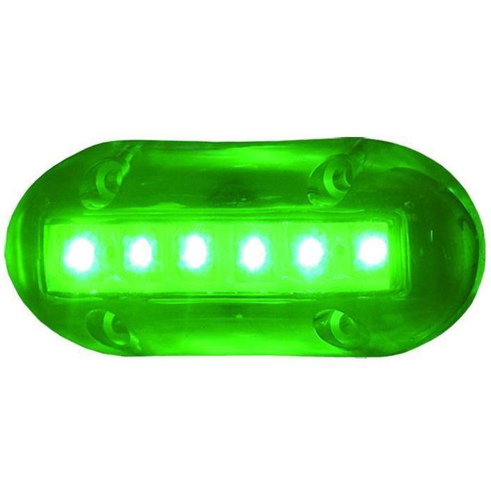 T-H MARINE GREEN UNDERWATER SURFACE MOUNT LED [LED-51868-DP]