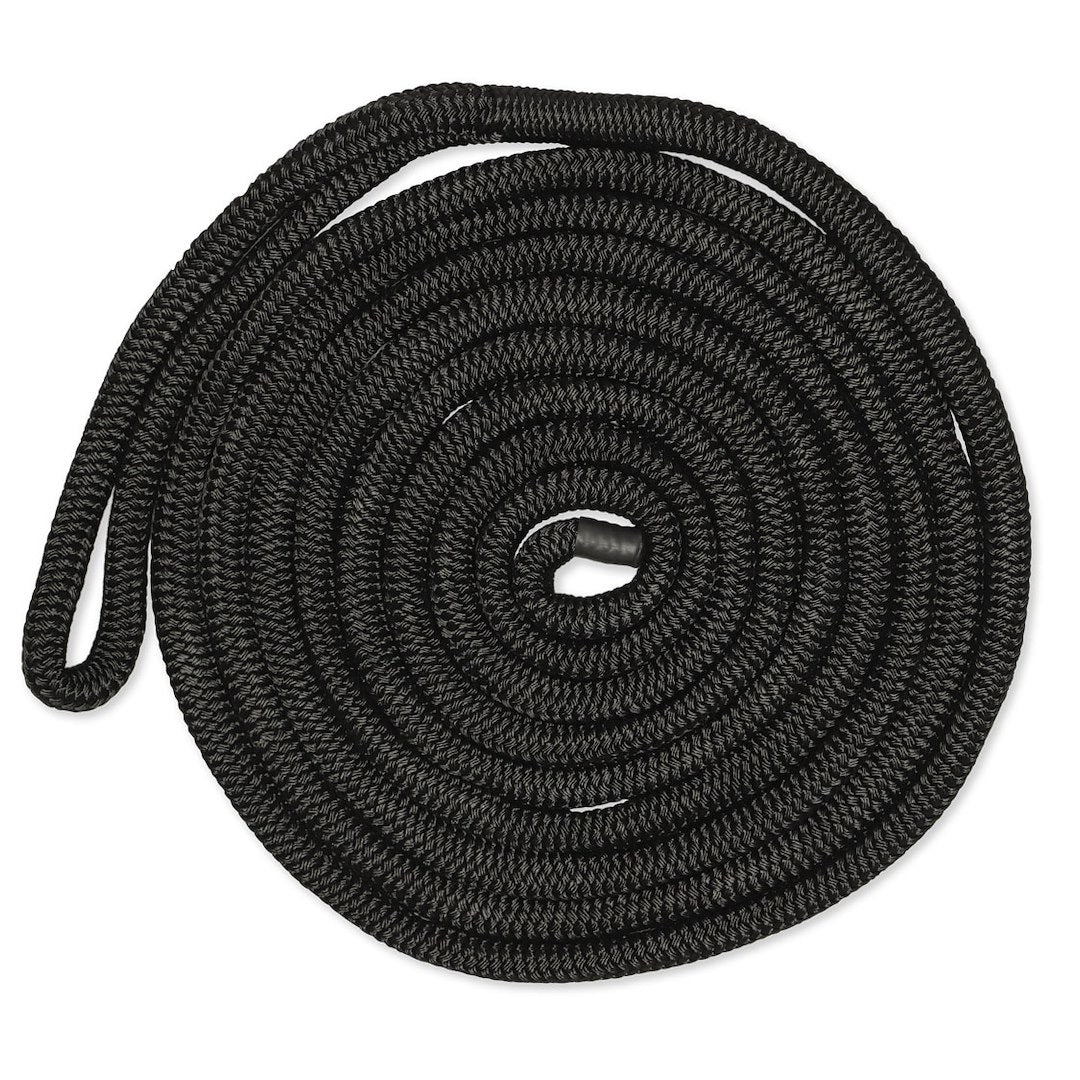CMP GROUP 5/8IN-25FT DBLBRD CMP DOCKLINE BLK [CDL5825BK]
