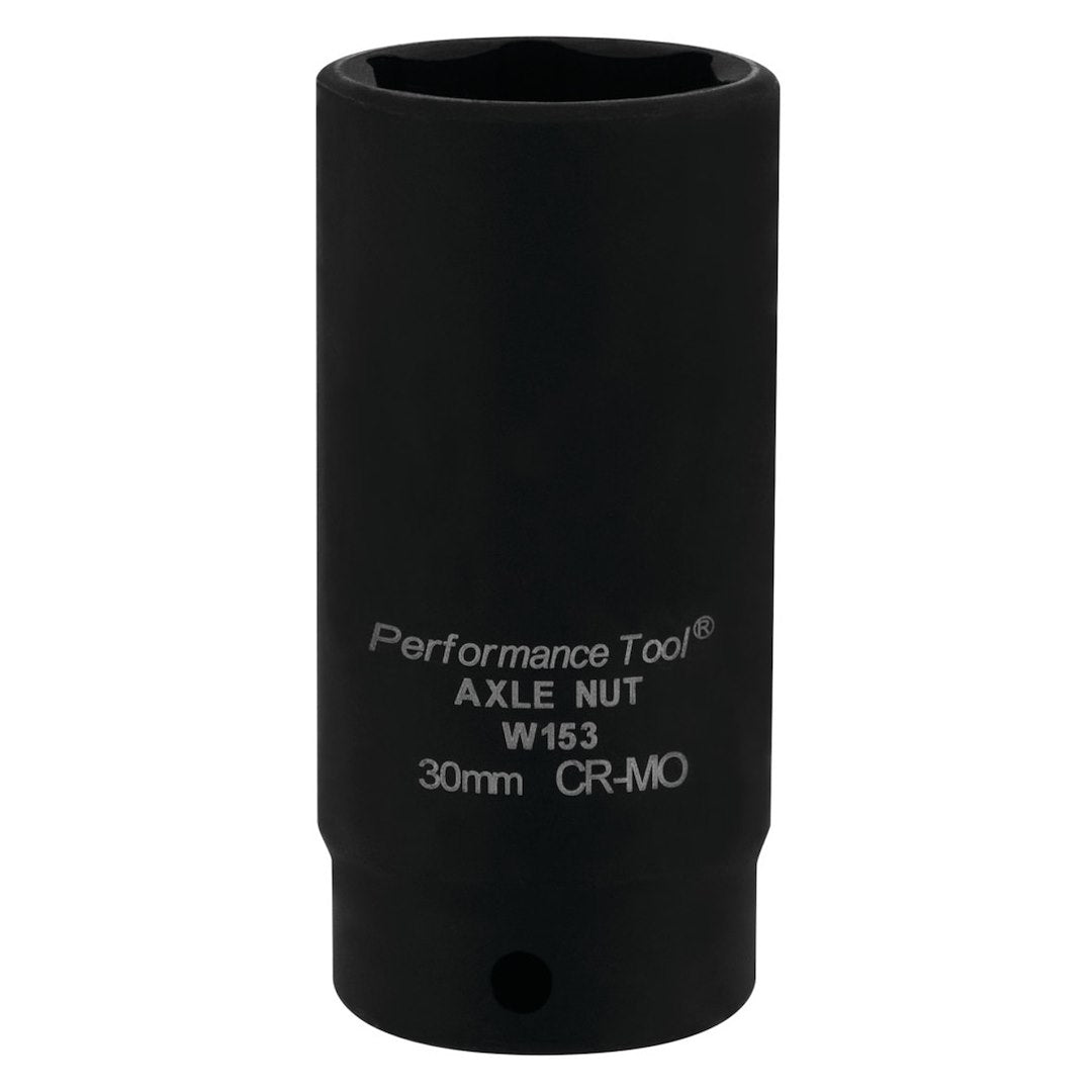 PERFORM TOOL AXLE NUT SOCKET 30MM [W153]