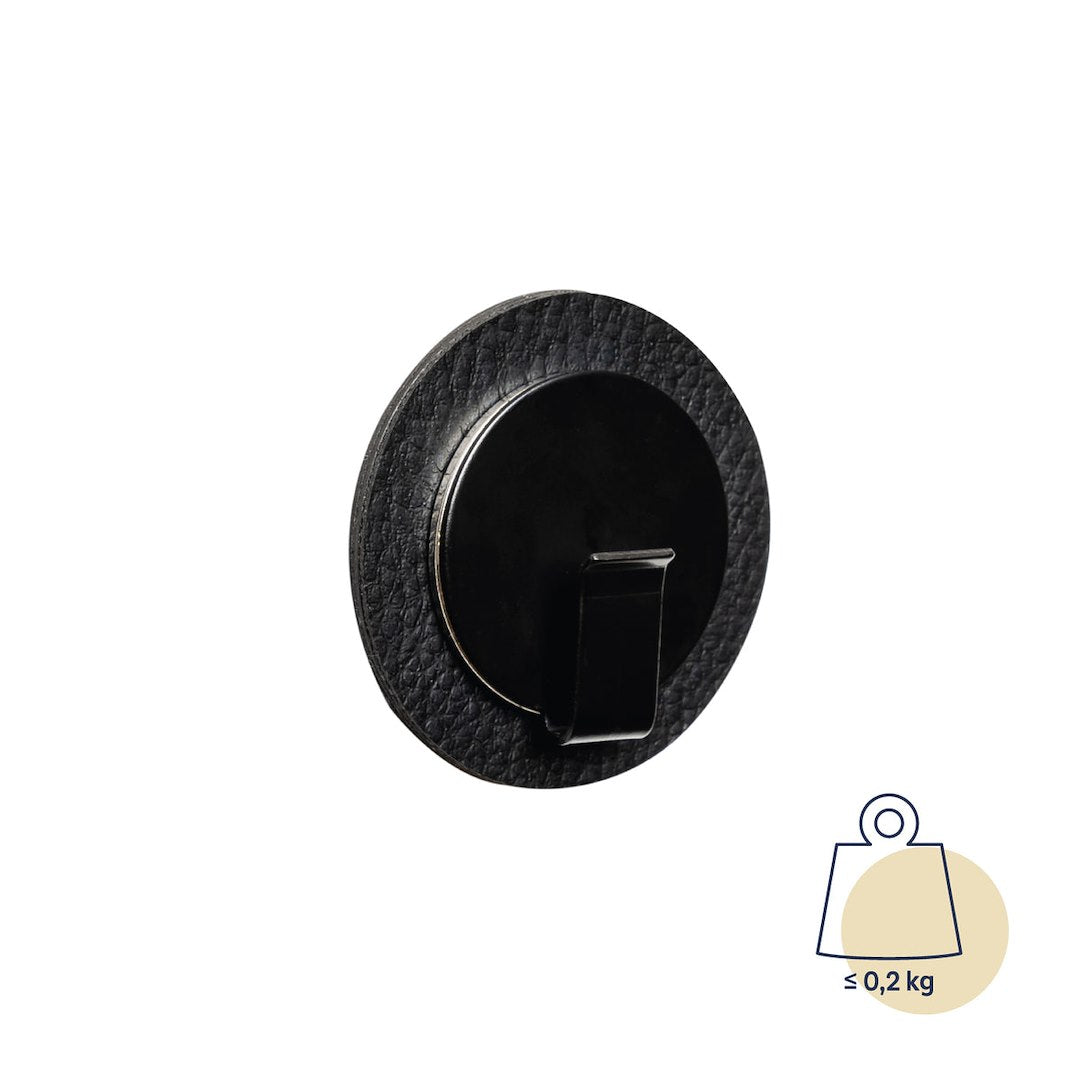 SILWY MAGNET MAGNETIC HOOK CLEVER BLACK [H000-1BKA-1]