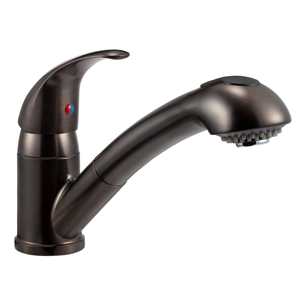 DURA FAUCET RV KITCHEN FAUCET BRONZE [DF-NMK852-VB]