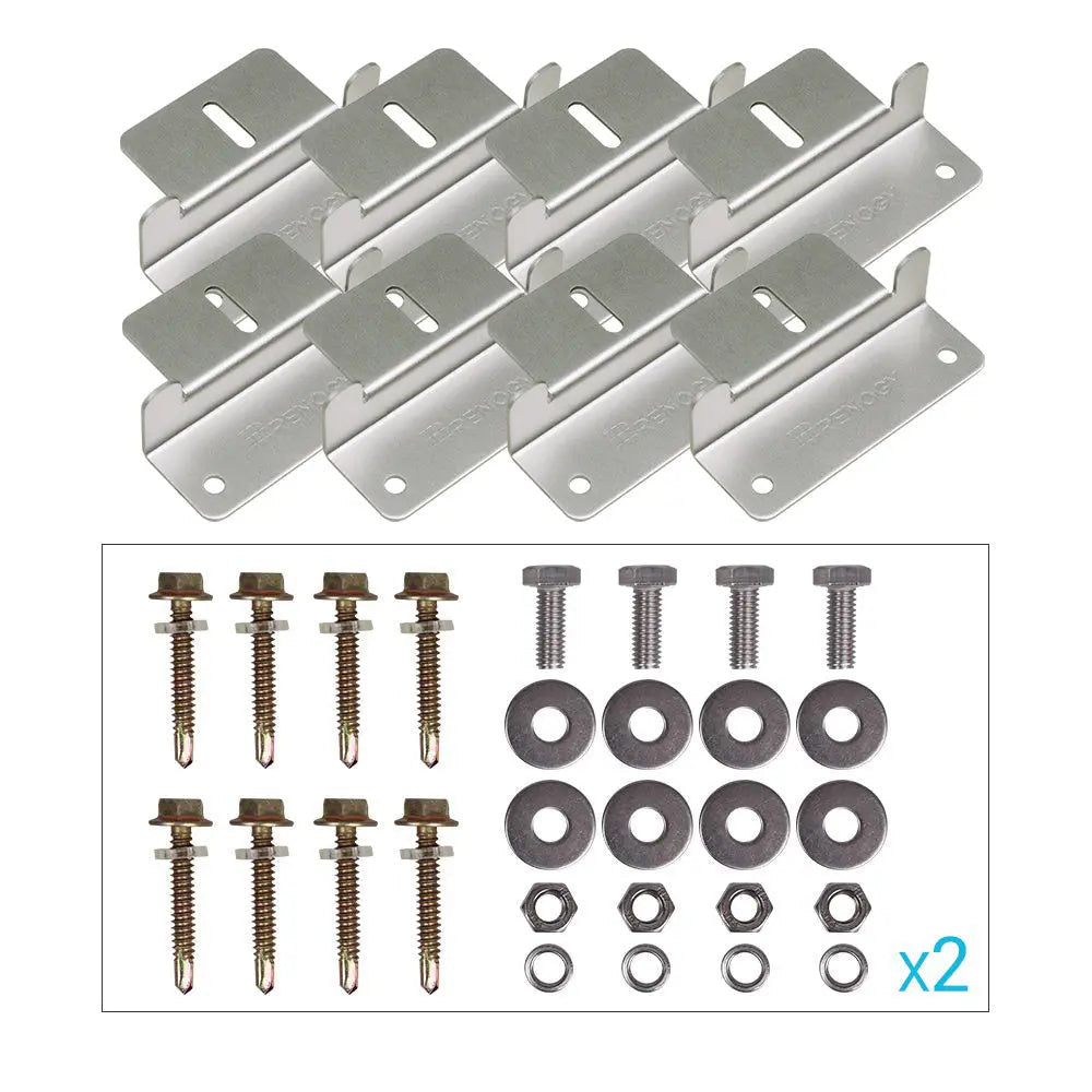 RENOGY Z-BRACKET MOUNT KIT 2-PACK [RNG-MTS-ZBX2-G1-US]