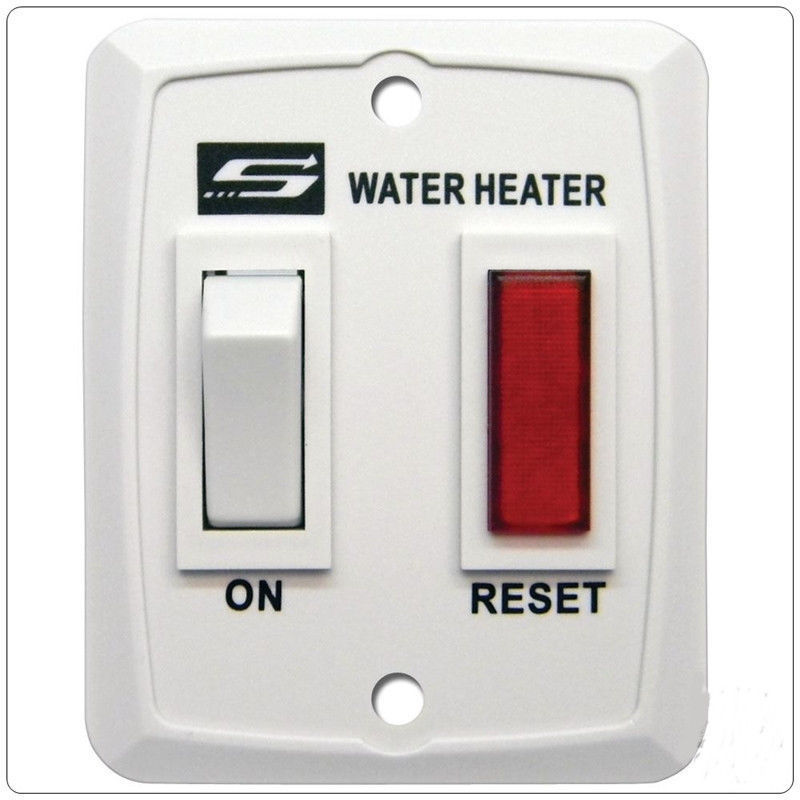 SUBURBAN MFG WHITE ON/OFF SWITCH/PLATE [234589]