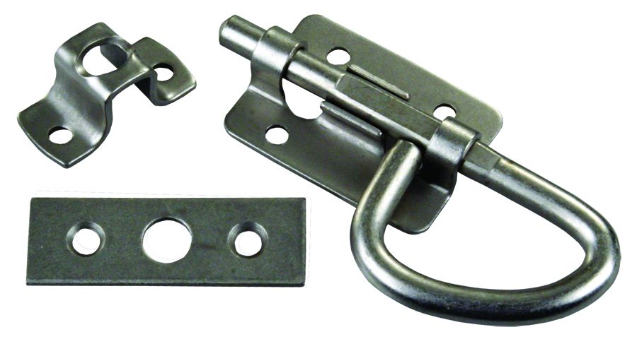 JR PRODUCTS UNIVERSAL LATCH  SILVER [20655]