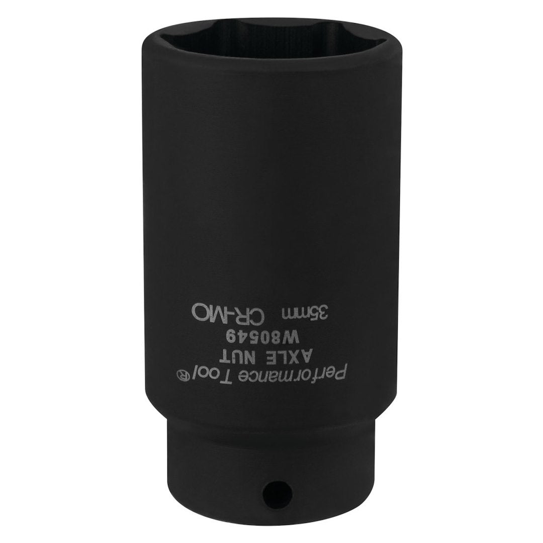 PERFORM TOOL AXLE NUT SOCKET 35MM [W80549]