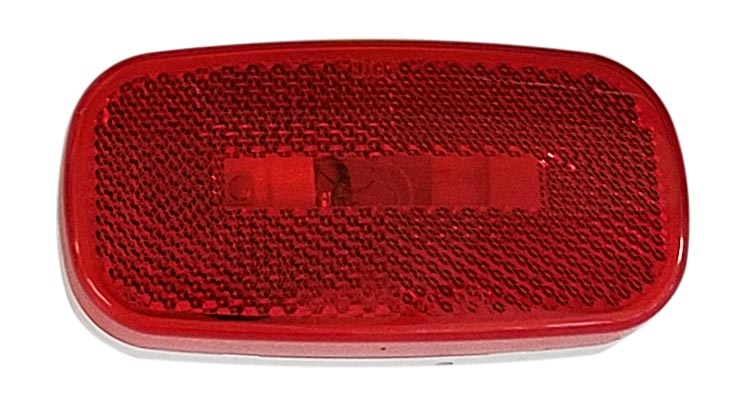 PETERSON MFG OVAL CLEARANCE LIGHT RED [V108WR]