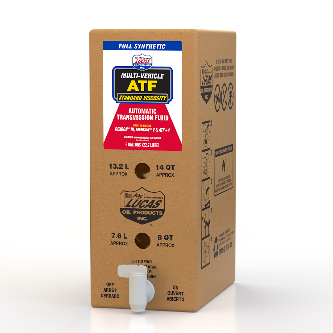 LUCAS OIL MULTI-VEHICLE ATF/1X1/6 GALLON BOX [18007]