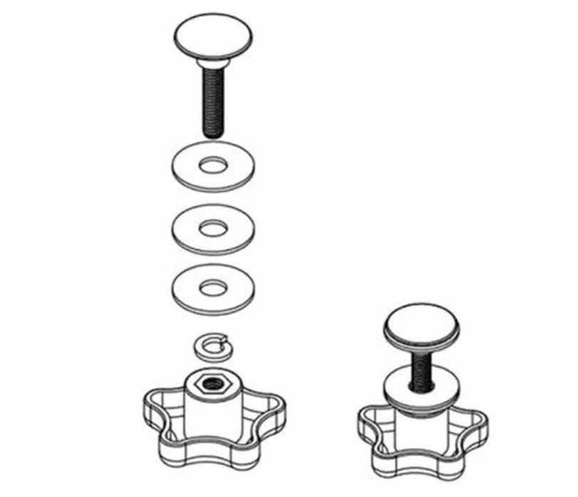BAK IND BAKFLIP ELEVATOR BOLT KIT [PARTS-254A0001]