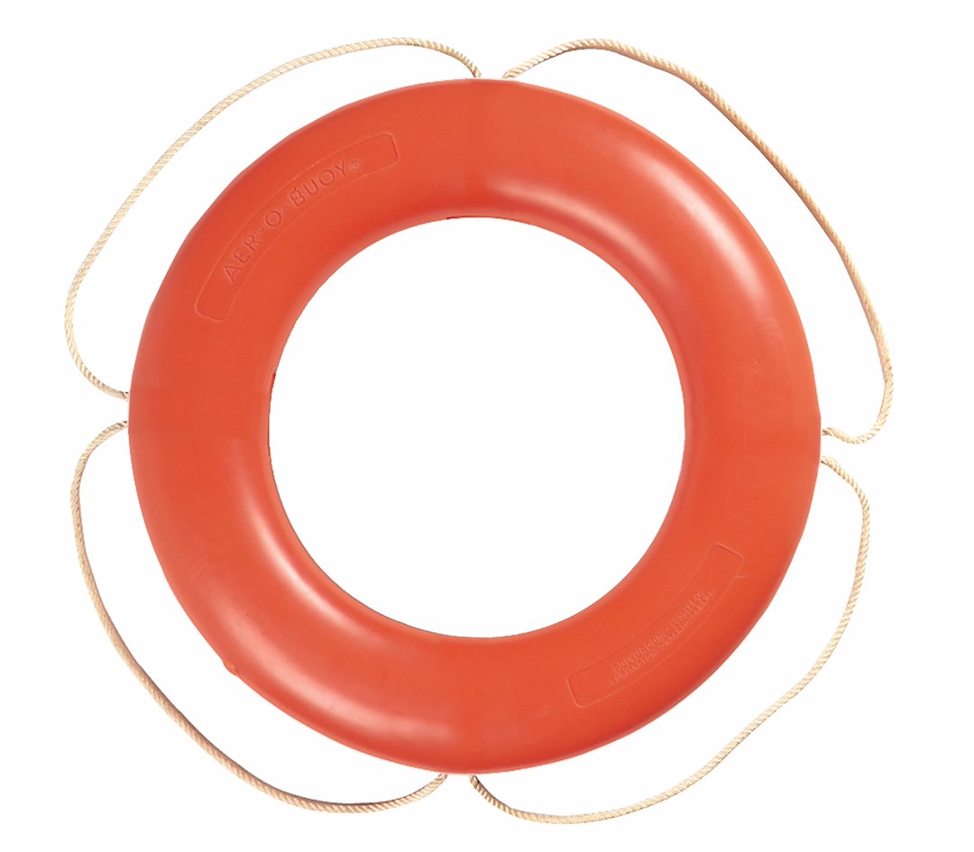 TAYLOR MADE AEROBUOY 24'LIFE RING MA ORNGE CCGA [570001]