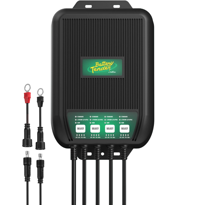 BATTERY TEND 4 BANK 40 A MARINE CHARGER [022-1009-DL-WH]