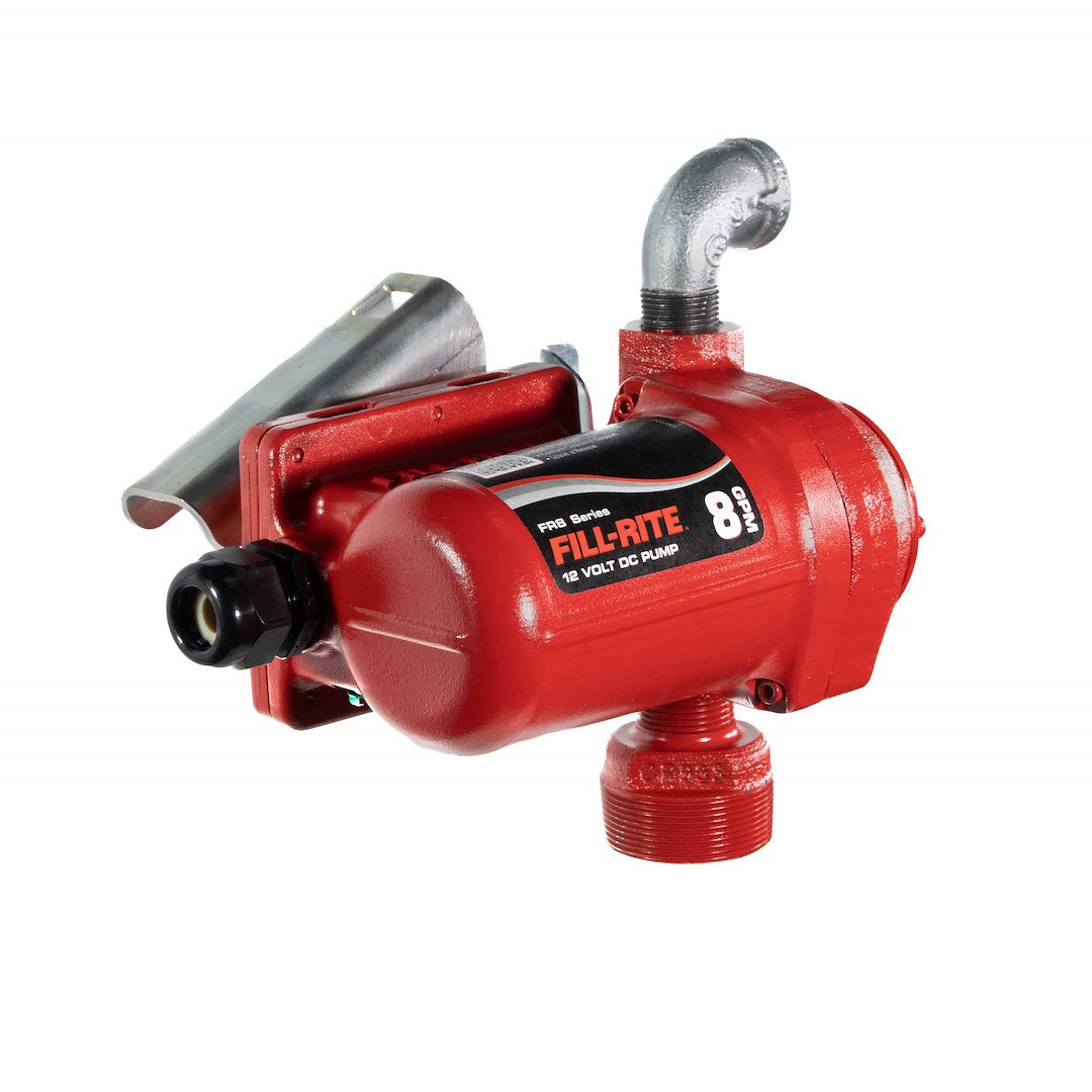 FILL RITE 8GPM  12V DC PUMP  NPT PORTS  NOZZL [FR8-PX]