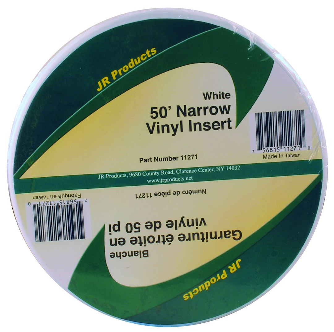 JR PRODUCTS 50' NAR VYL I0ERT  WHT [11271]
