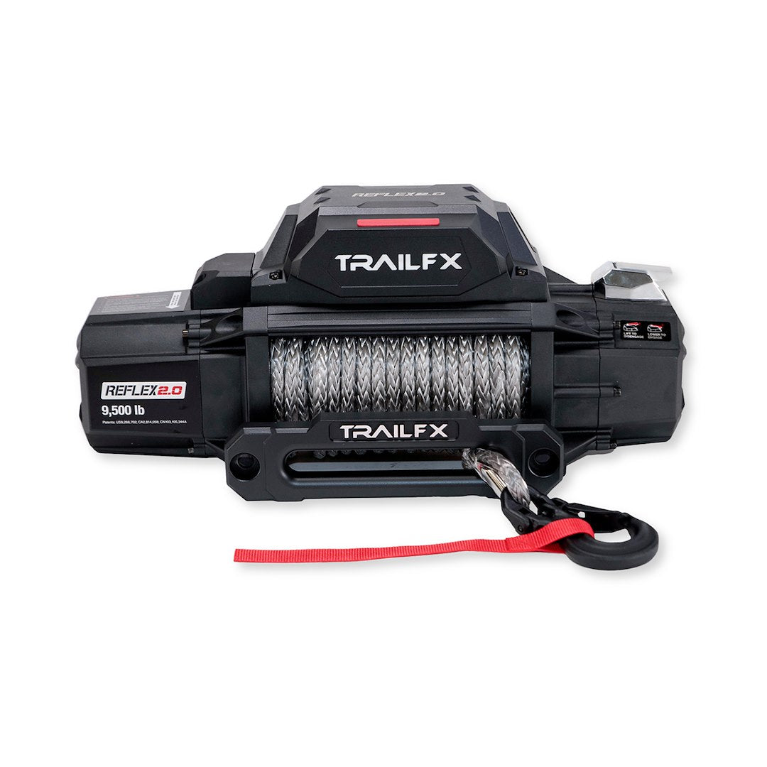 TRAILFX REFLEX 2.0 WINCH 9.5K SYNTHETIC [WRS295B]