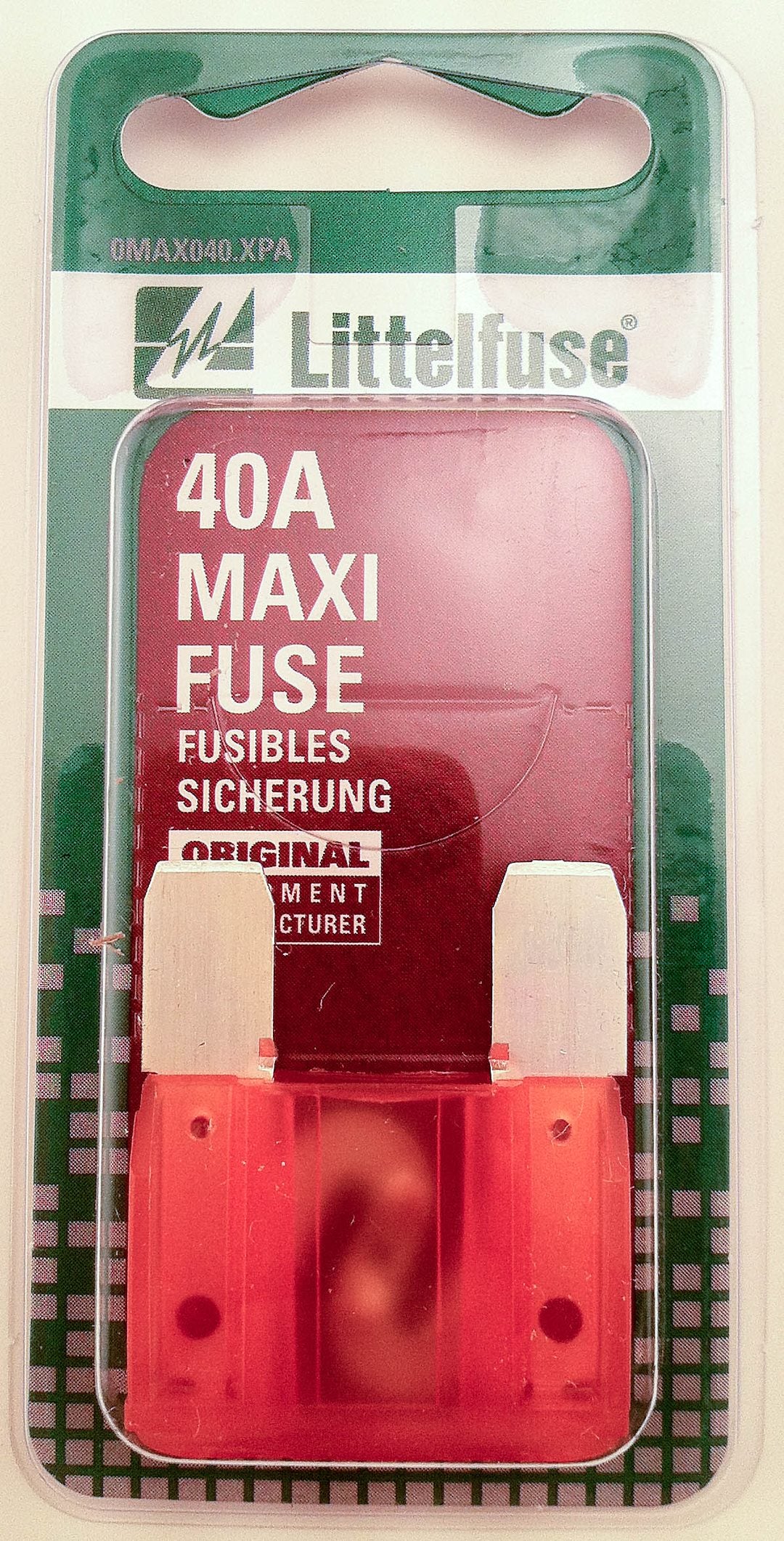 LITTELFUSE MAXIFUSE 1 PC CARD [MAX40BP]