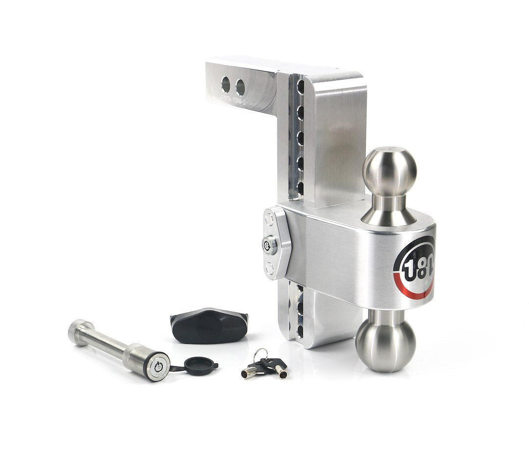 WEIGH SAFE TURNOVER BALL 6' DROP HITCH W/ 2.5' [LTB8-2-KA]