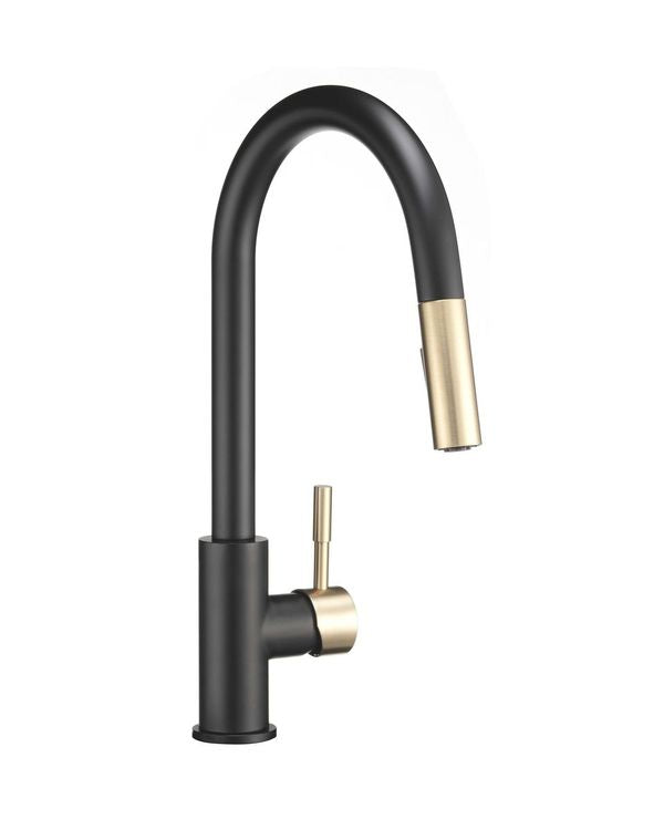 DURA FAUCET PULL-DOWN KITCHEN FAUCET MBMG [DF-MK530SLK-MBMG]
