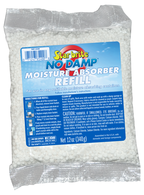 STAR BRITE REFILL NO DAMP DEHUMIDIFIER 12 OZ. [085400]