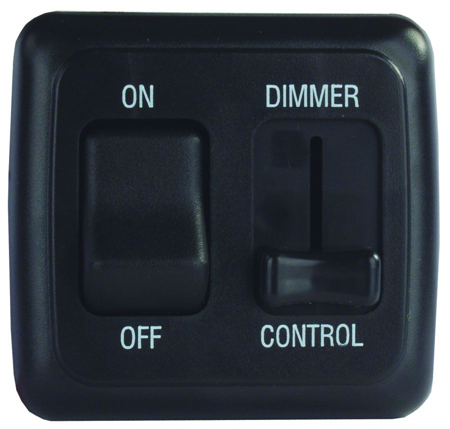 JR PRODUCTS DIMER ON-OFF SW ASSY  BK [12275]