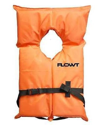 FLOWT LIFE VEST - ORANGE; OVERSIZE ADULT [40000-OS]