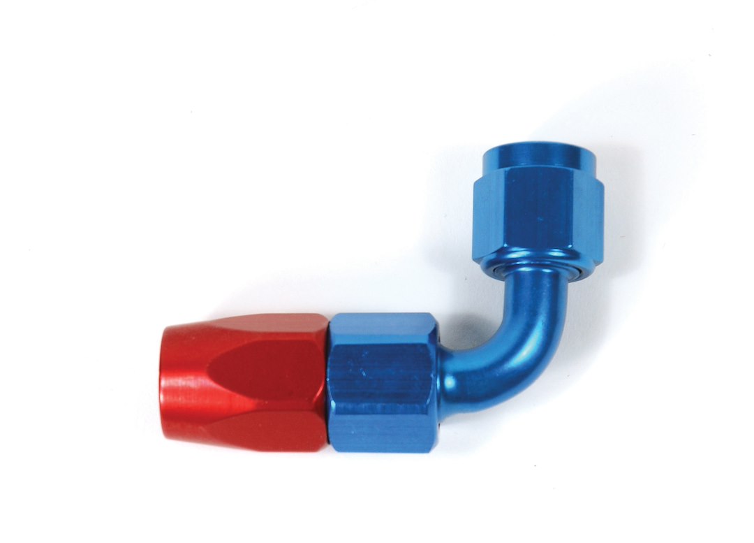 SPEEDFX -4AN X 90  R/B HOSE END [510490]