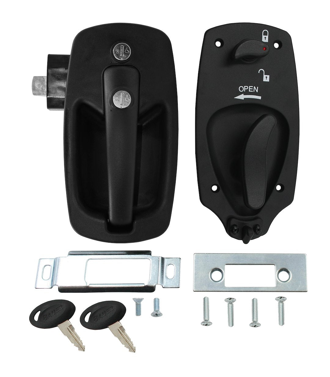 AP PRODUCTS BAUER EURO LOCK-BLACK [013-536]