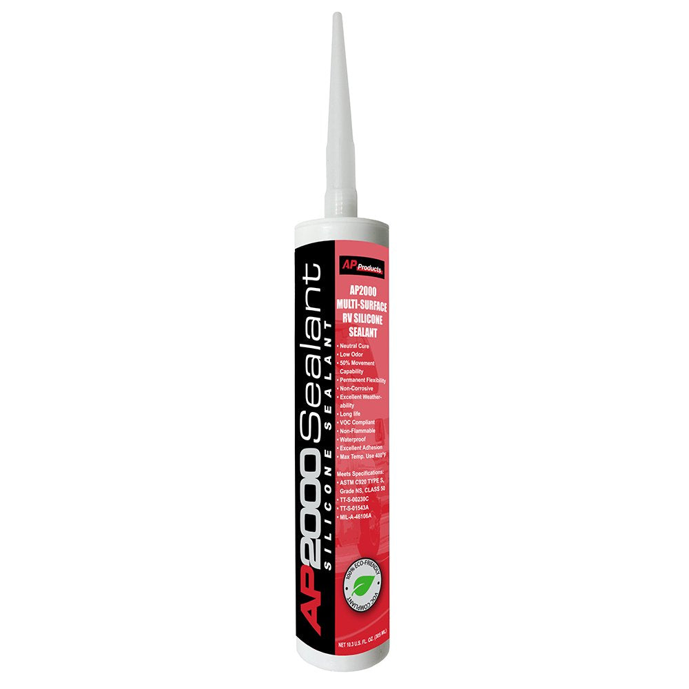 AP PRODUCTS AP2000 SEALANT CLEAR-10.3OZ [017-2001]