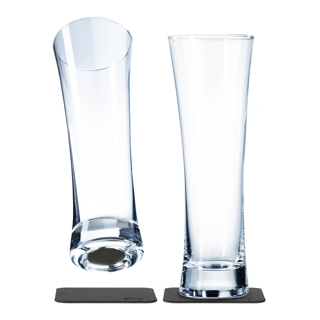 SILWY MAGNET MAGNETIC CRYSTAL GLASS BEER [S033-1303-2]