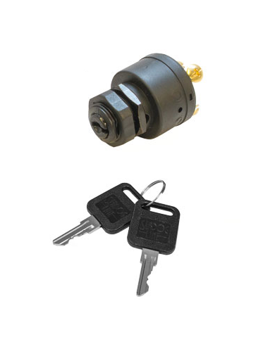 SEA DOG POLY 3-POS KEY SWITCH W/CHOKE [420381-1]