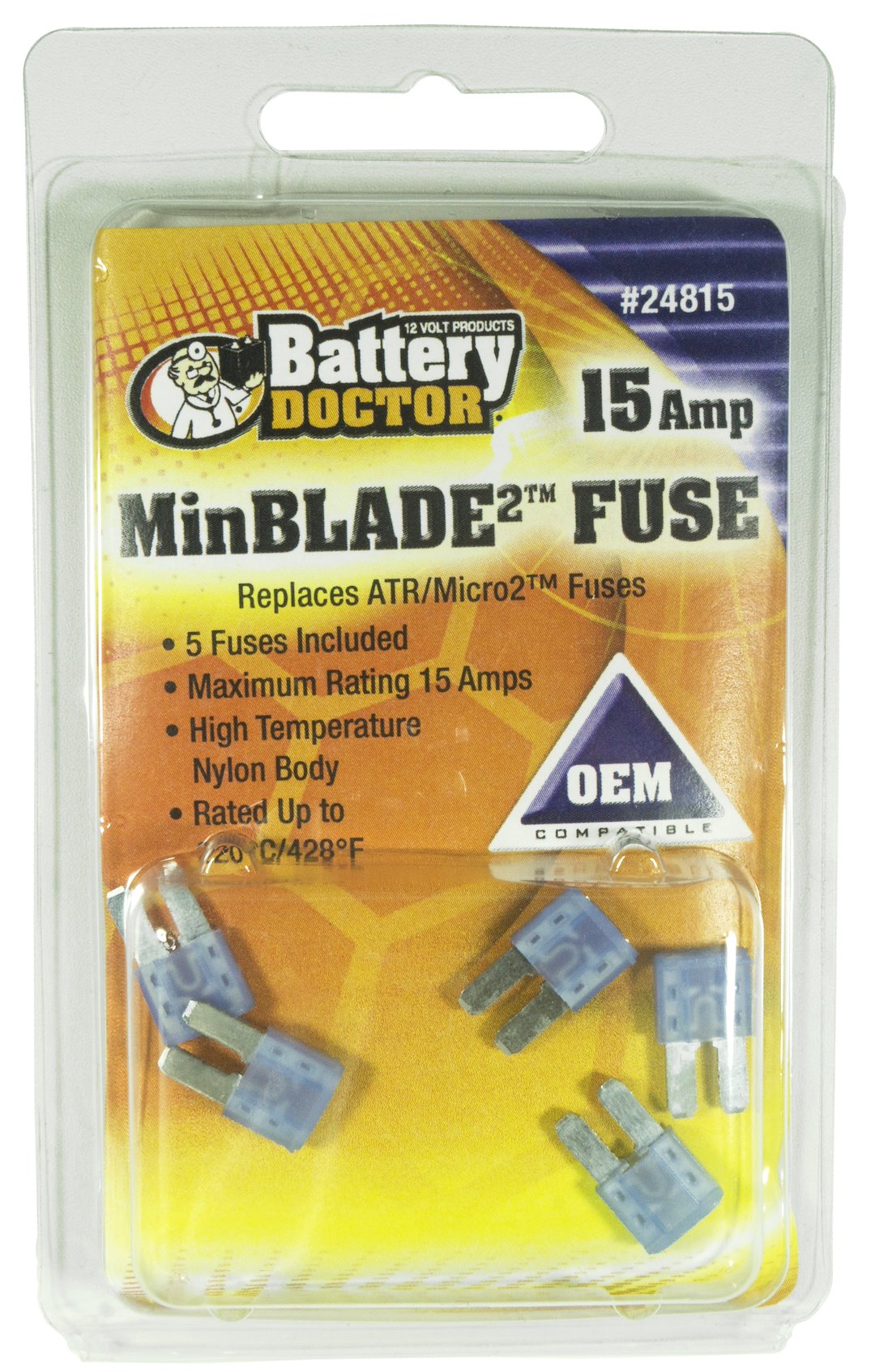 WIRTHCO MINBLADE2  FUSE-15A [24815]