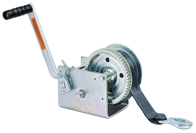 DUTTON 2500 LB PLATED WINCH W/25 FT STRAP [14846]