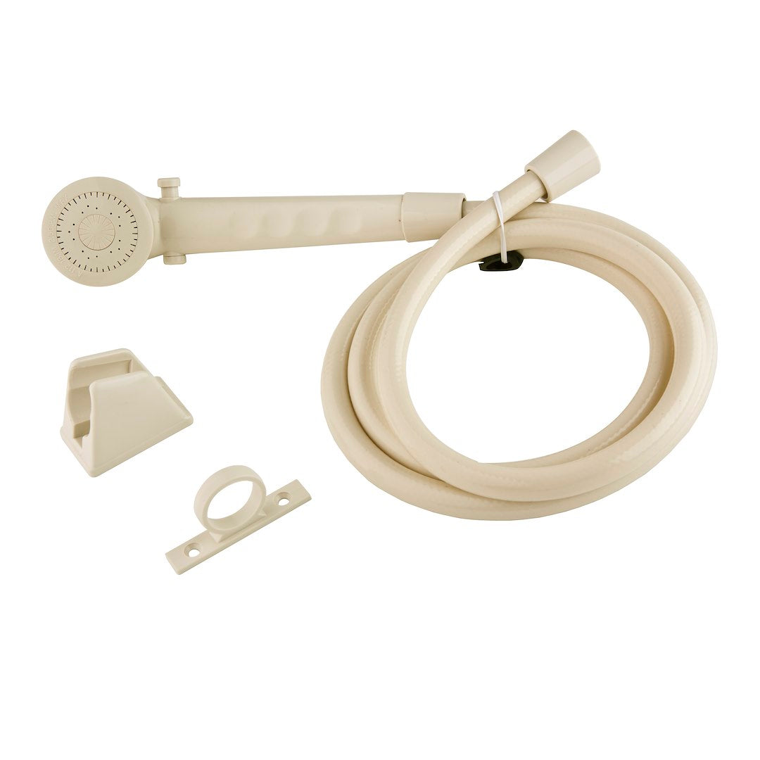 DURA FAUCET SHW HEAD & HOSEBISQUE PAR [DF-SA130-BQ]