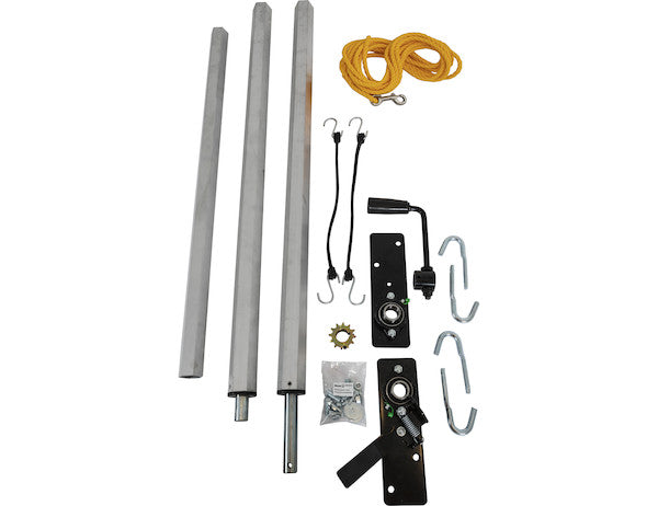 BUYERS PROD TARP ROLLER KIT DUMP BLK [DTR6515]