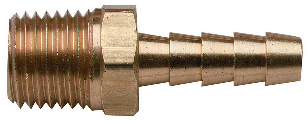 MOELLER 1/4 NPT X 3/8' BRS BARB M THRD [033405-10]