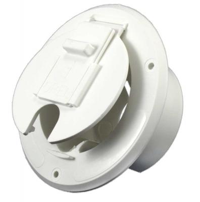JR PRODUCTS HATCH - ROUND 30A WHT [S-23-10-A]